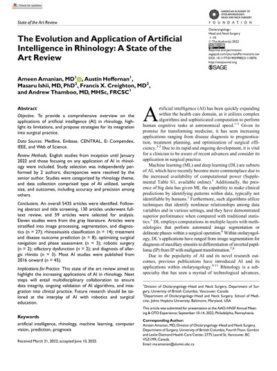 The-Evolution-and-Application-of-Artificial-Intelligence-in-Rhinology